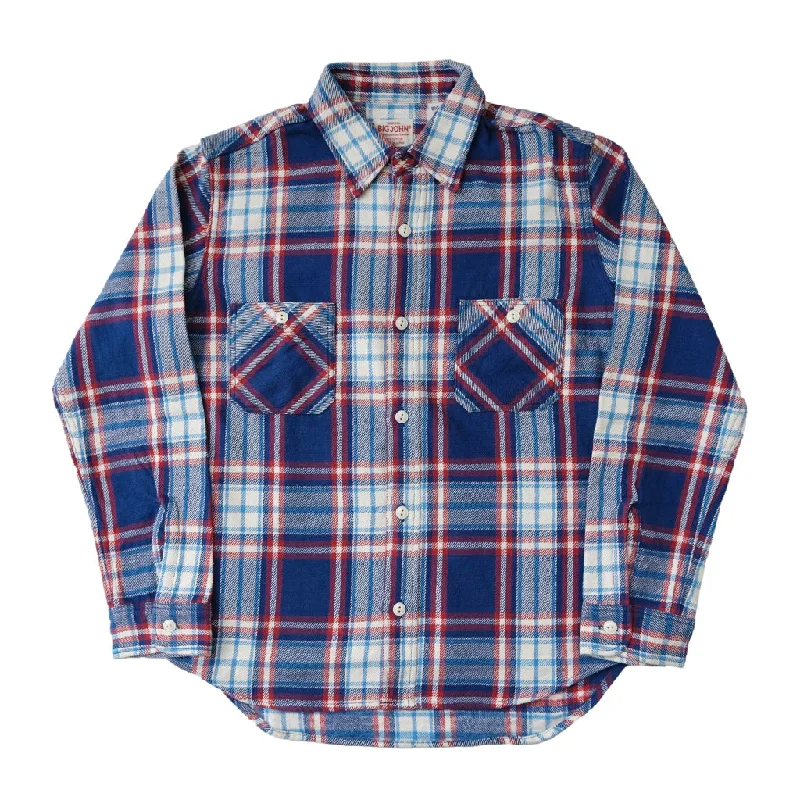 Big John Heavyweight Check Flannel Work Shirt