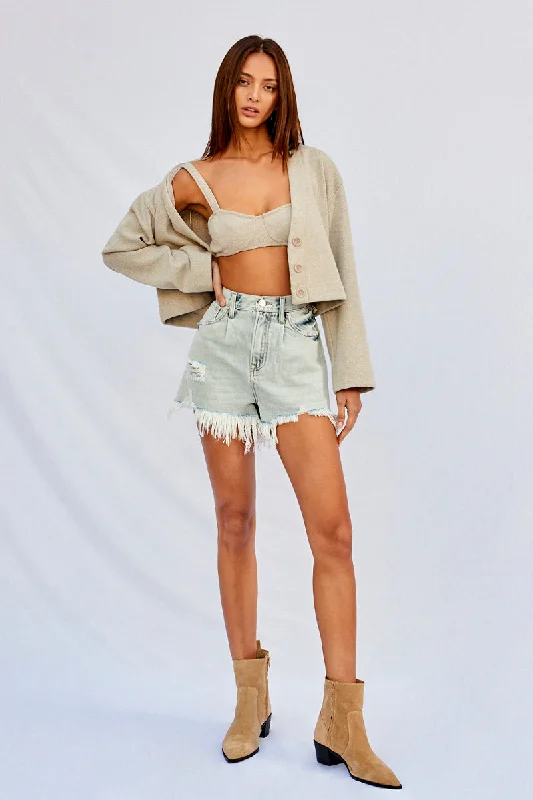 High Rise Shorts