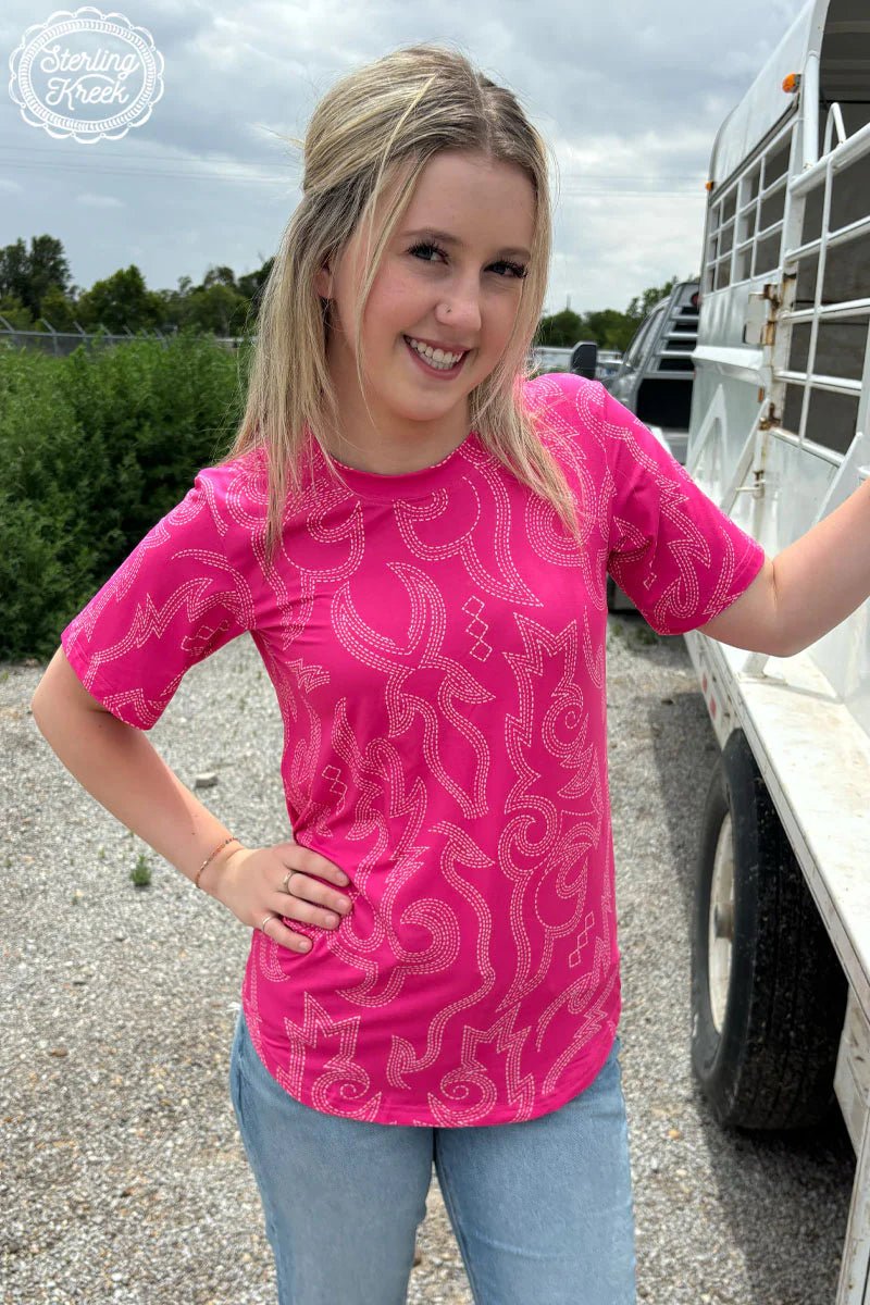 Sterling Kreek PLUS Watermelon Crawl Top