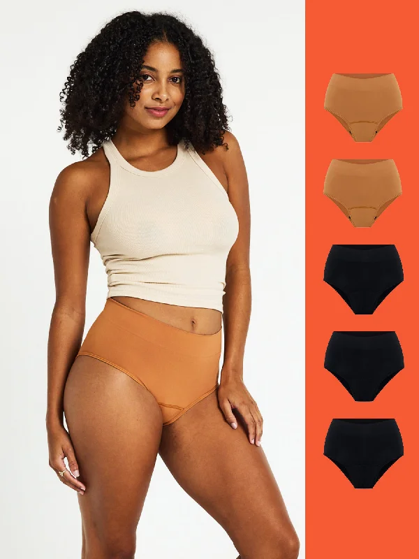 ModiComfort Seamless Full Brief 5 Pack