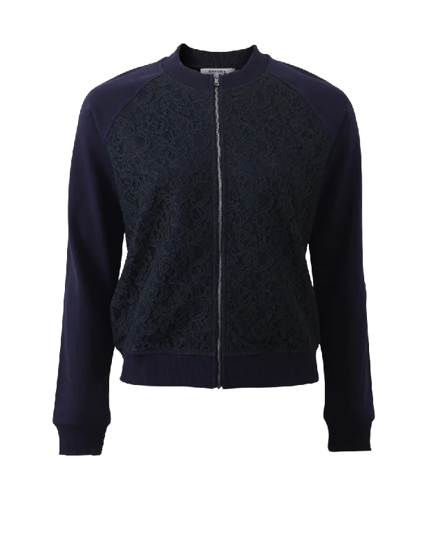 Molleton Zip Sweat Jacket